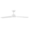 Modern Forms Roboto 3-Blade Smart Ceiling Fan 52in Matte White with Remote Control and Remote Control FR-W1910-52